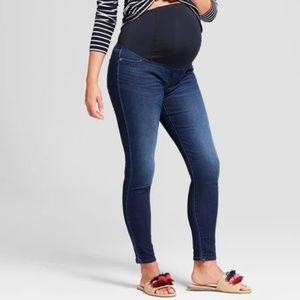Isabel Maternity Crossover Panel Skinny Jeans